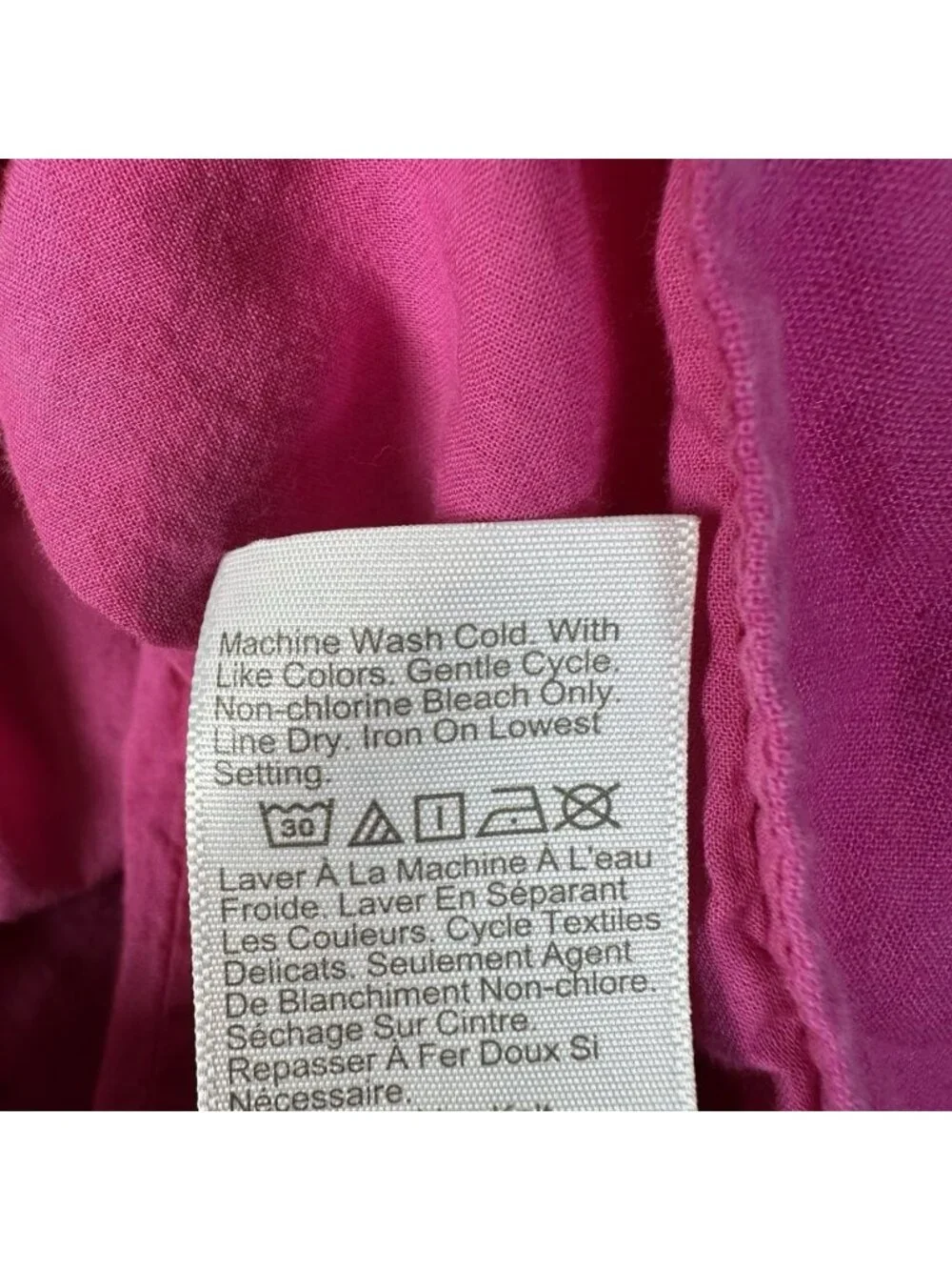 J.CREW Pink Linen Blend Slip Dress Midi Strappy V-Neck Size 10 Sheath Vacation